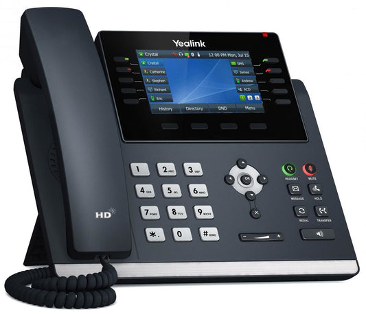 Yealink SIP-T46U | SIP-T46U IP Phone, Grey LCD, Wi-Fi