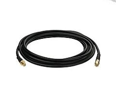 Aruba JW067A | 0.6m Black RF Signal Cable, RPSMA Male to N Male Connectors