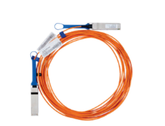 Lenovo 00KF009 | 10m Mellanox Active InfiniBand FDR Cable, Orange, High-Speed