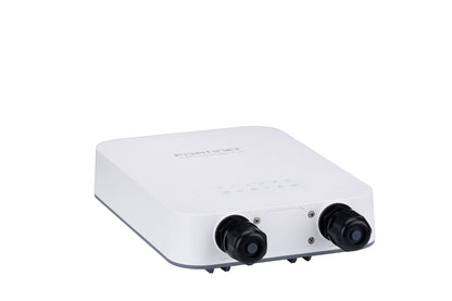 Fortinet FER-511G-N FortiExtender white wireless access point rear view