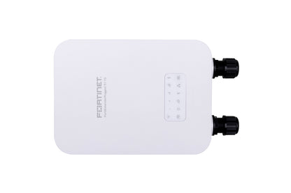 Fortinet Firepower 510G white rectangular network appliance with black connectors