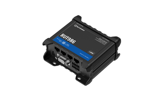 Teltonika RUT986000400 | RUT986 Industrial Global LTE Cat 4 Router, Dual SIM+eSIM