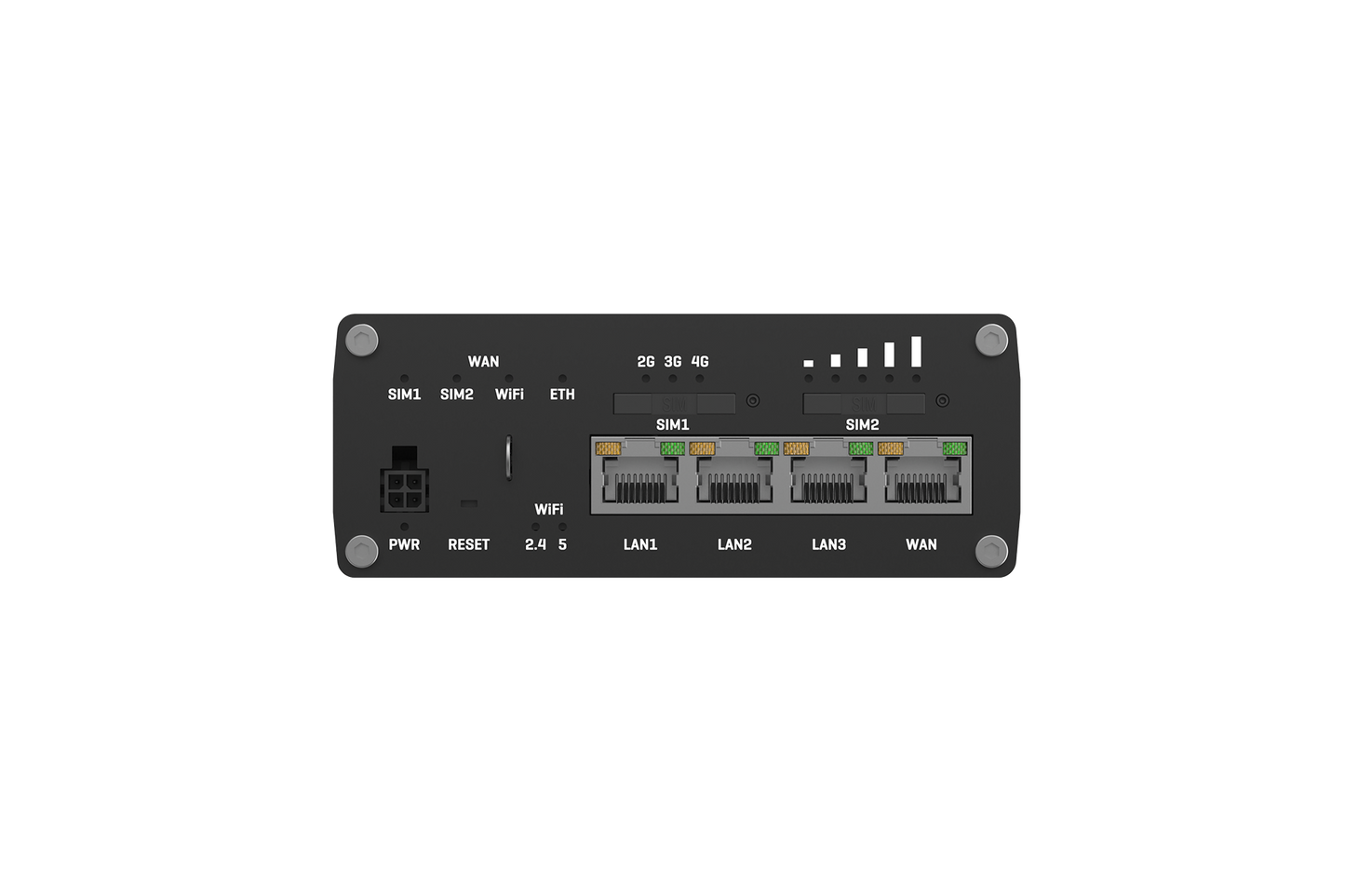 Teltonika RUTX11240000 | RUTX11 Industrial 4G LTE CAT6 eSIM Router, Dual-SIM, Wi-Fi 5