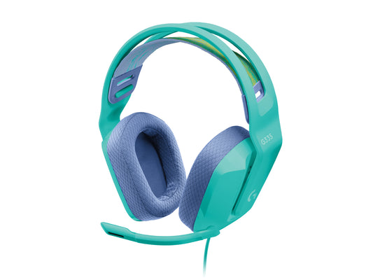 Logitech 981-001025 | G Series Wired Gaming Headset, Mint Colour