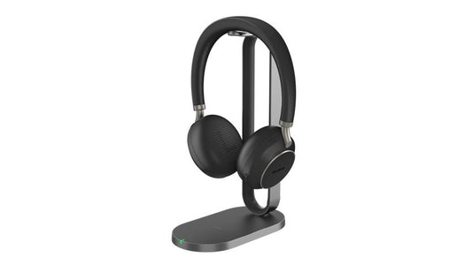 Yealink BH76-CH-BL-C-TEAMS | BH76 Wireless Headset, Bluetooth, Charging Stand, Black
