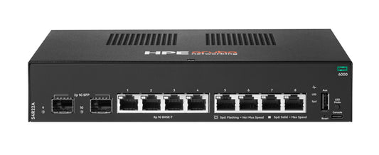 Aruba S4R22A | CX 6000 8 x 1GbE Ports, 2 x SFP Uplinks