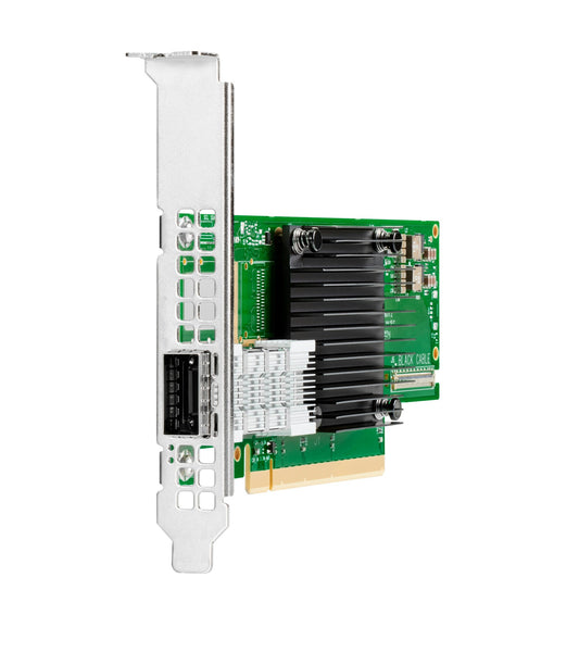 HPE P23664-B21 | MCX653105A-HDAT Transceiver, InfiniBand HDR/Ethernet 200Gb 1-port QSFP56 PCIe4 x16 Adapter