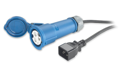APC AP9899 NetShelter C20 to IEC309 16A 2.5m blue power cord