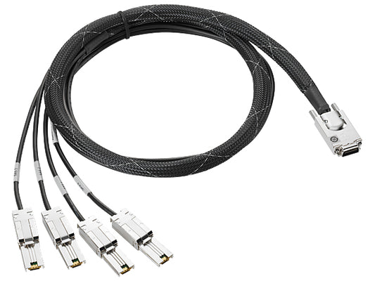 HPE K2R01A | Mini-SAS HD Cable, Dual 2-Lane, 4m for High-Speed Data Transfer