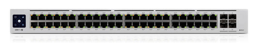 Ubiquiti USW-PRO-48-POE | UniFi Pro 48-Port PoE Managed Switch, 48 x 1GbE PoE+ Ports, 4 x 10G SFP+ Uplinks, 1U, 240V