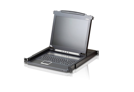 ATEN CL1000M-ATA-AU | CL1000M 17" Rack LCD Console, VGA, USB/PS/2, 1280x1024@75Hz