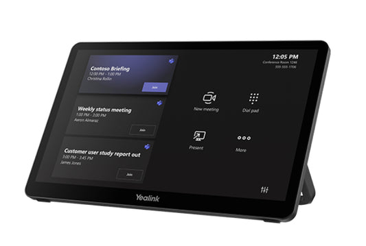 Yealink MTOUCH-PLUS | MTouch Plus 11.6" Touch Controller for Teams Rooms, 1080p, PoE