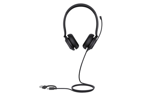 Yealink 1308164 | UH35 Dual UC USB-C/A Headset with Noise-Cancelling Mic