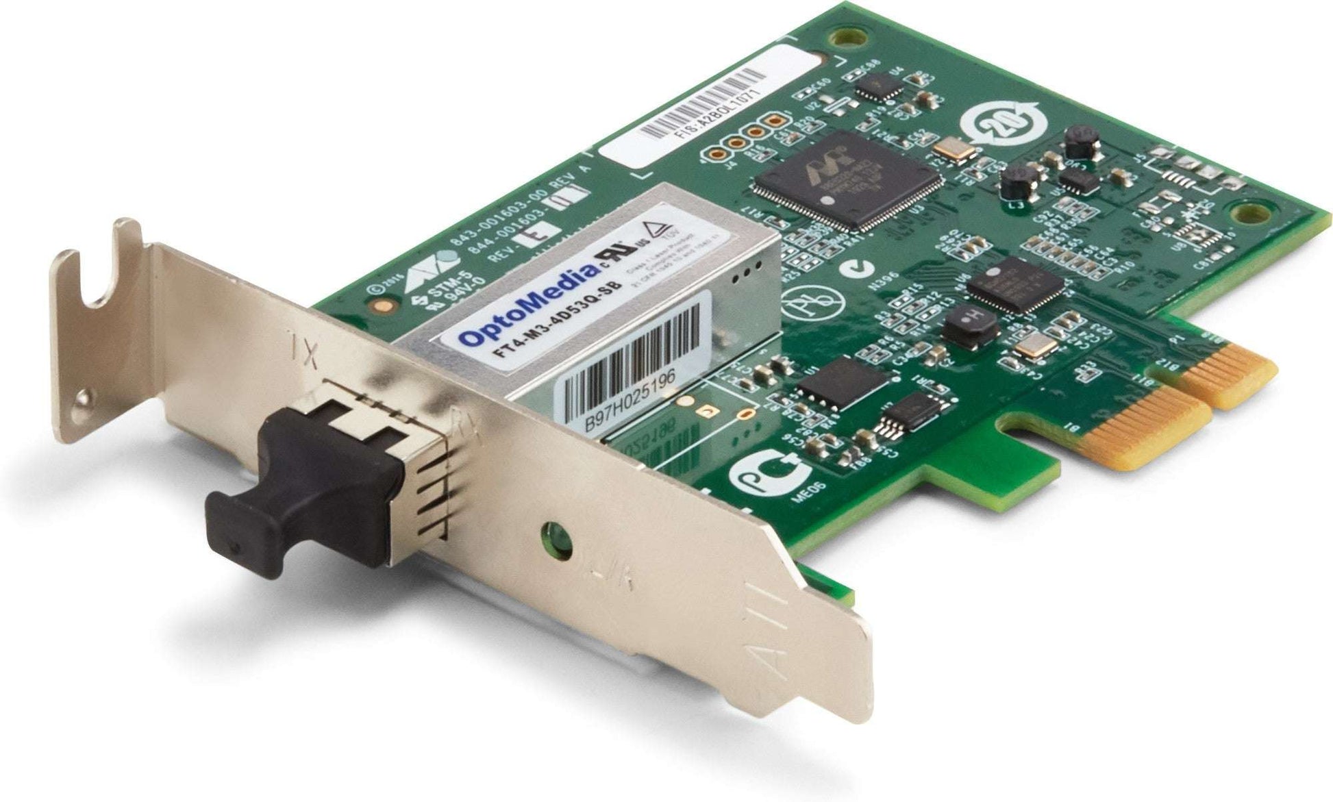 HP 1C7Q2AA | AT-2914SX/LC PCIe 1Gb Fibre NIC, 1000BASE-SX LC, 550 m MMF