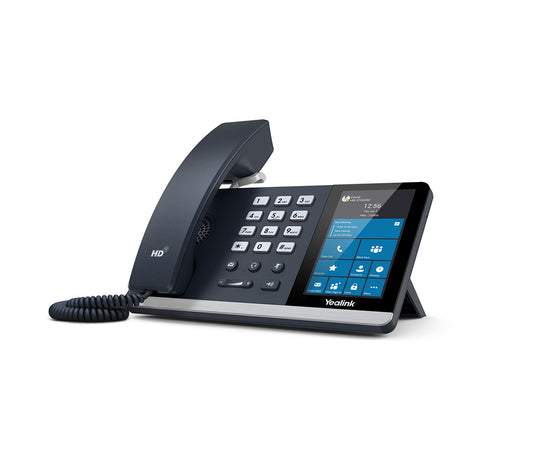 Yealink T55A-SFB | IP Phone, Grey, Microsoft Teams Compatible, High-Resolution Display