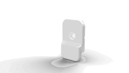 Cambium Networks cnWave V1000 60GHz client node with white motion sensor logo