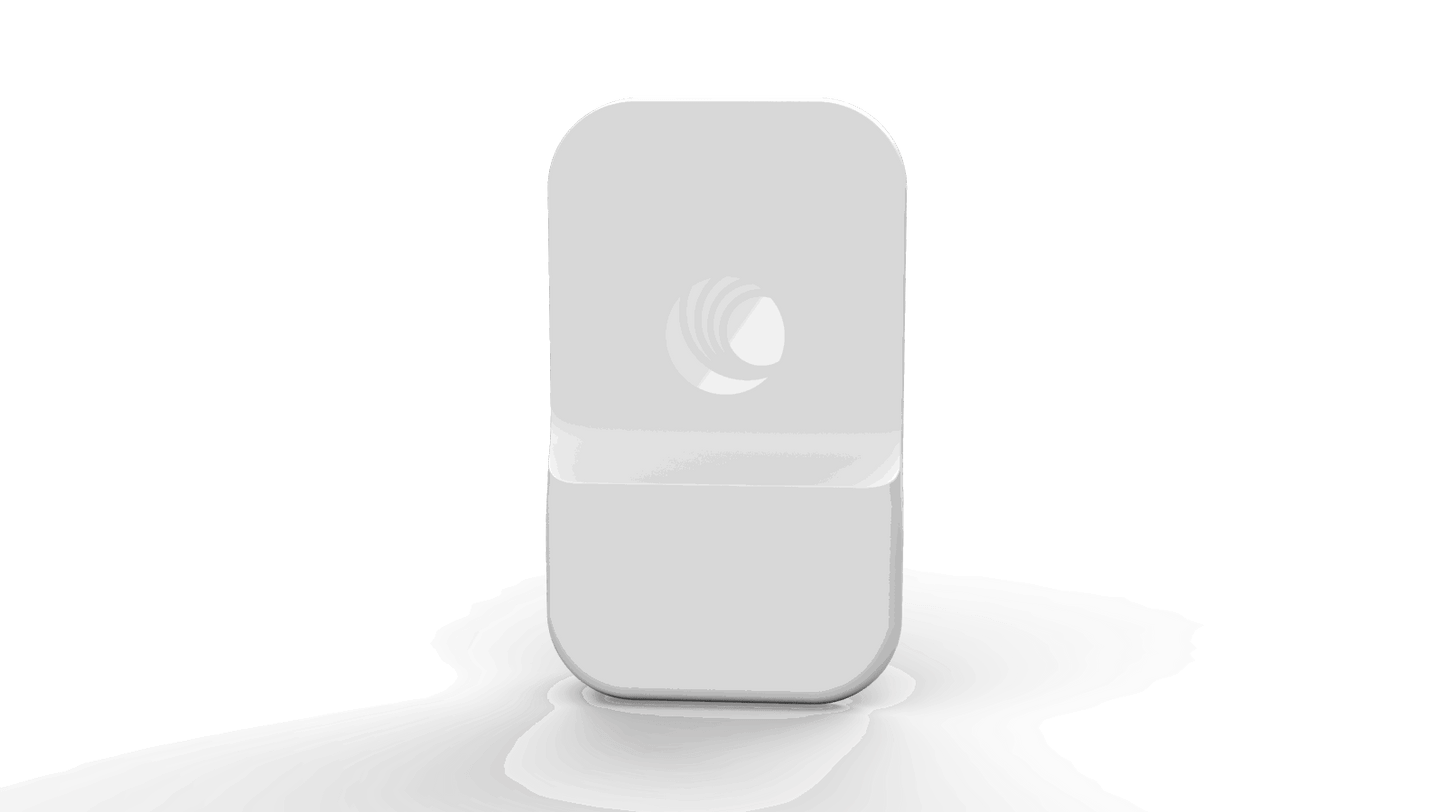 Cambium cnWave V1000 60GHz client node white minimalist night light view