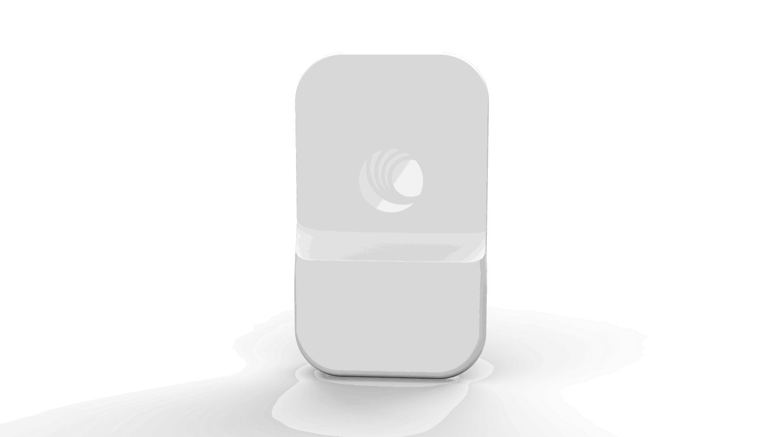Cambium cnWave V1000 60GHz client node white minimalist night light view