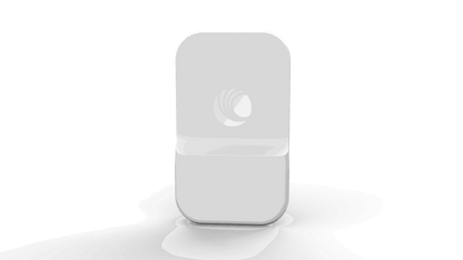 Cambium cnWave V1000 60GHz client node white minimalist night light view