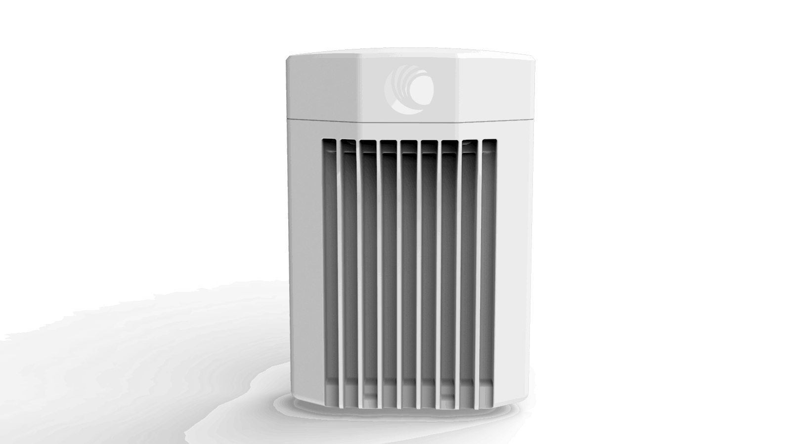 Cambium Networks cnWave V5000 white rectangular distribution node with slats