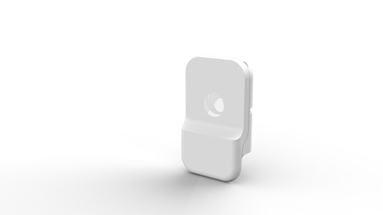 Cambium Networks cnWave 60GHz V1000 Client Node with white plastic motion sensor