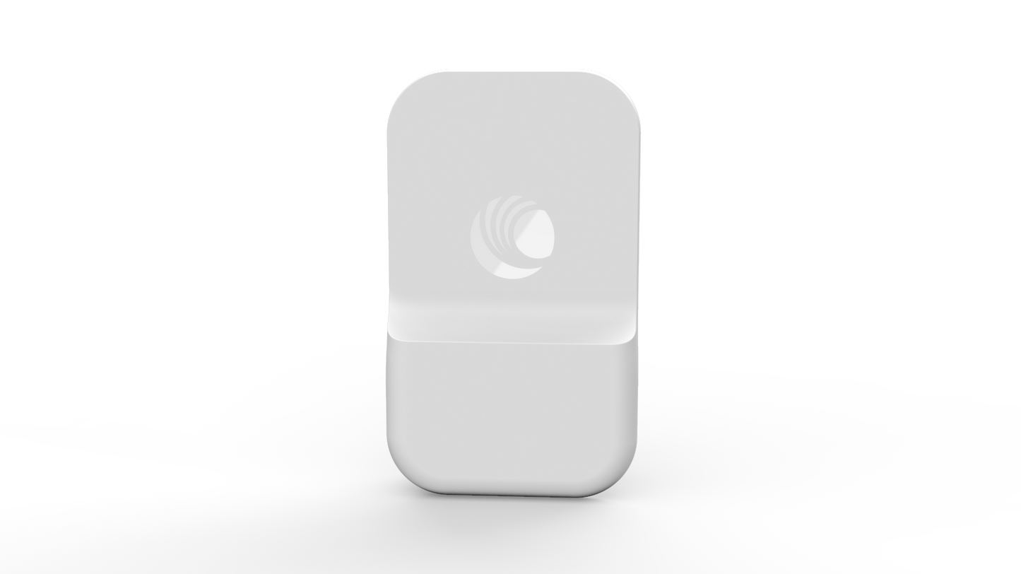 Cambium cnWave V1000 60GHz client node white minimalist night light view