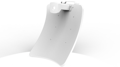 Cambium cnWave V3000 60GHz white curved panel antenna with bracket and screws