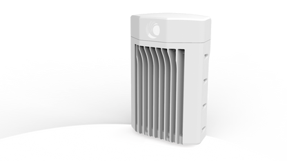 Cambium Networks cnWave V5000 white rectangular distribution node with slats