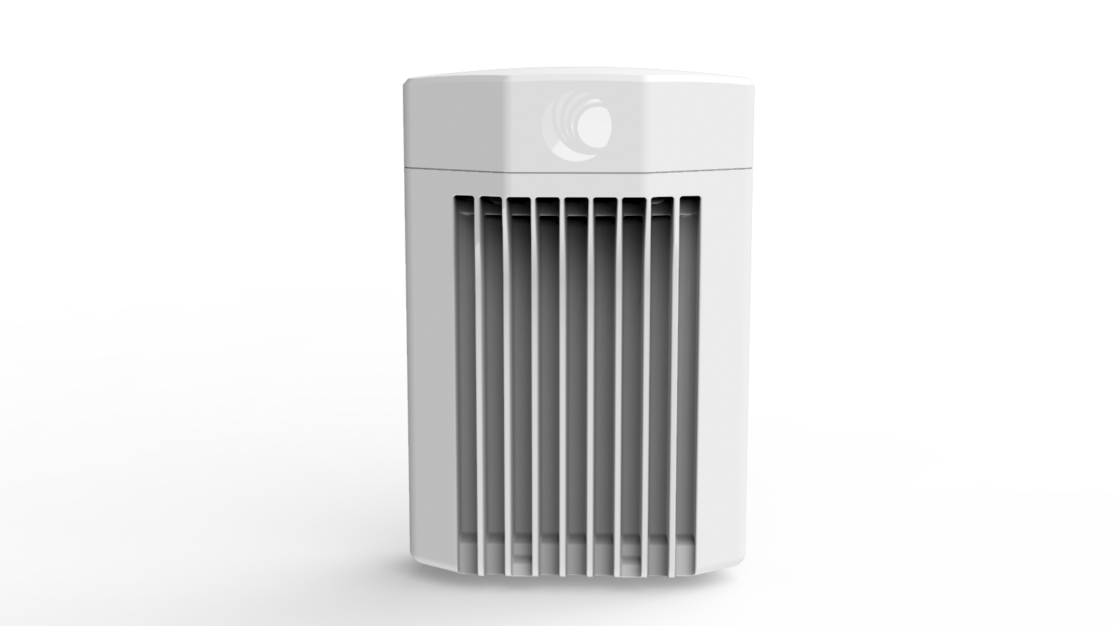 Cambium Networks cnWave V5000 white rectangular distribution node with slats