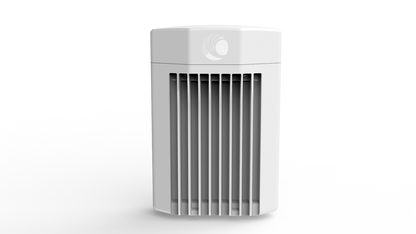 Cambium Networks cnWave V5000 white rectangular distribution node with slats