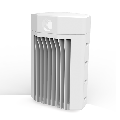 Cambium Networks cnWave V5000 node with white slatted air freshener design