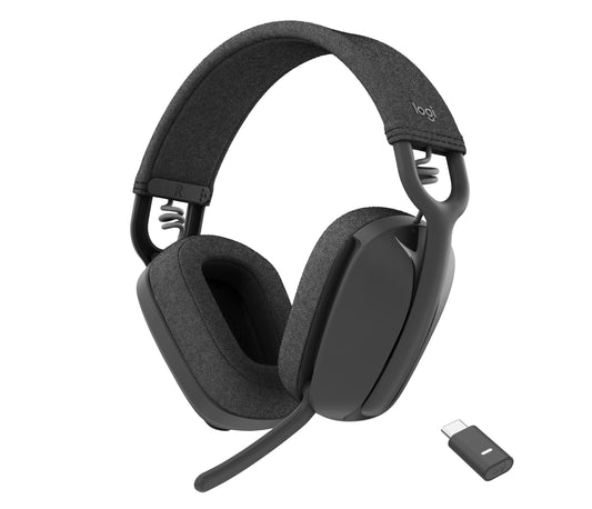 Logitech 981-001158 | Zone Vibe Wireless UC Headset, Noise-Canceling, Long Battery Life