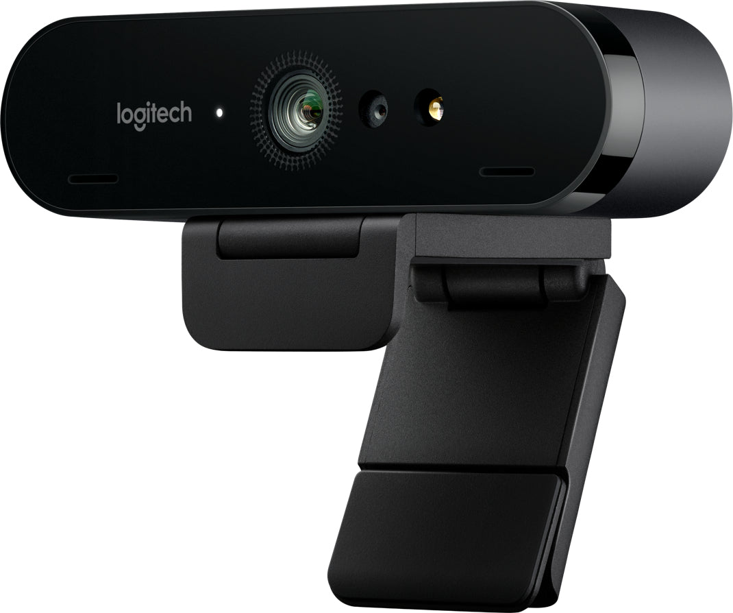 Logitech 960-001105 | BRIO 4K Ultra HD Webcam, Infrared, 5X Zoom, Autofocus