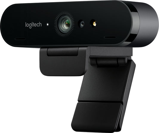 Logitech 960-001105 | BRIO 4K Ultra HD Webcam, Infrared, 5X Zoom, Autofocus