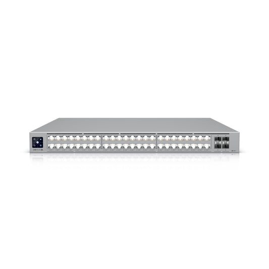 Ubiquiti USW-Pro-XG-48-PoE | Pro XG 48 PoE, 32 x 10GbE, 16 x 2.5GbE PoE, 4 x 25G SFP28 Ports, Layer 3 Switch