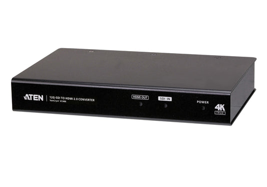 ATEN VC486-AT-U | VC486 12G-SDI to HDMI 2.0 Converter, 4K60 (3840x2160), SDI Loop