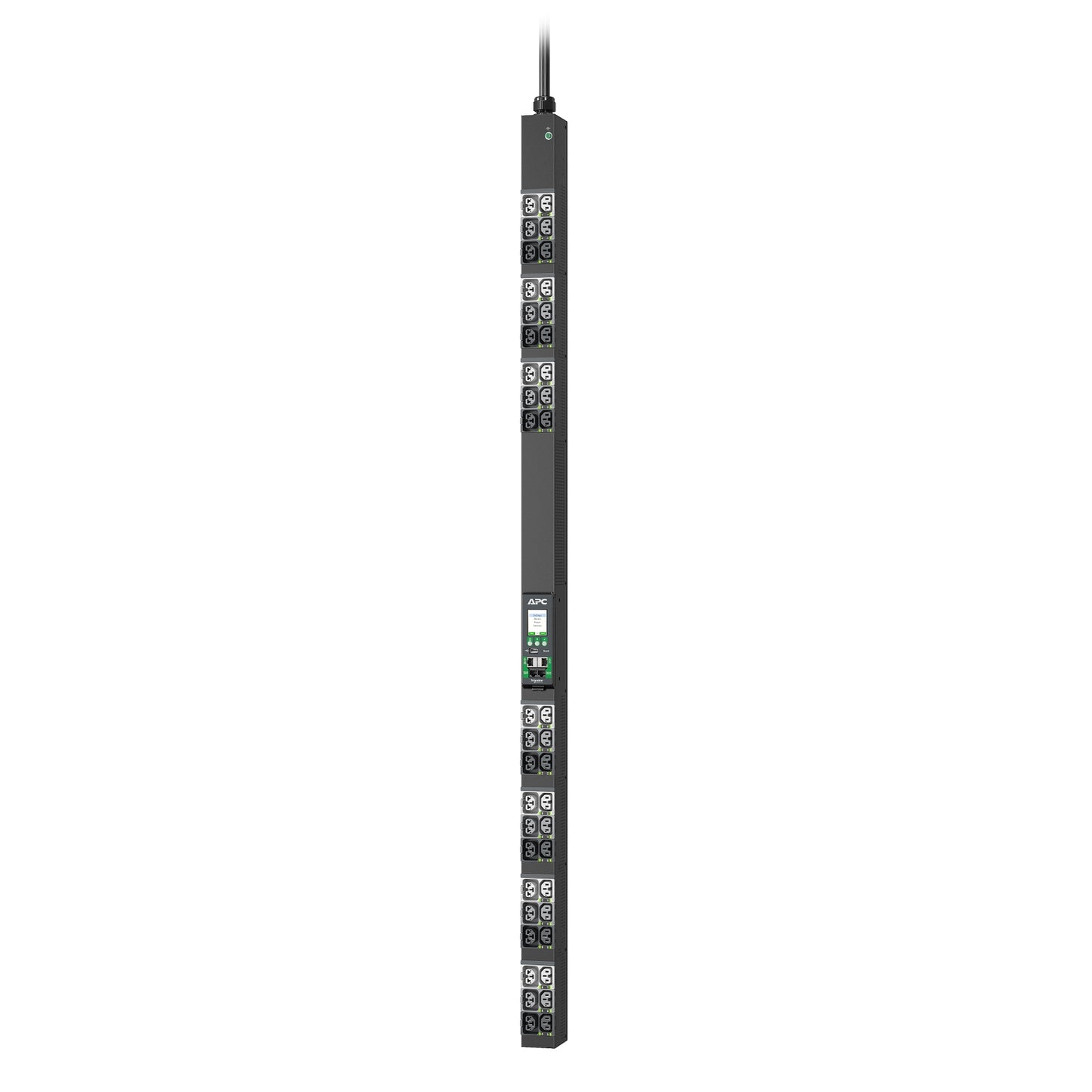 APC APDU10250SW | NetShelter Rack PDU Advanced, Switched, 3-Phase, 11kW 400V 16A/11.5kW 415V 20A, 42 IEC309 Outlets