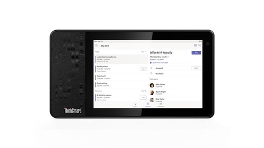 Lenovo ZA690016AU | ThinkSmart View 8in Microsoft Teams Display, Snapdragon 624, 2GB, 8GB eMMC