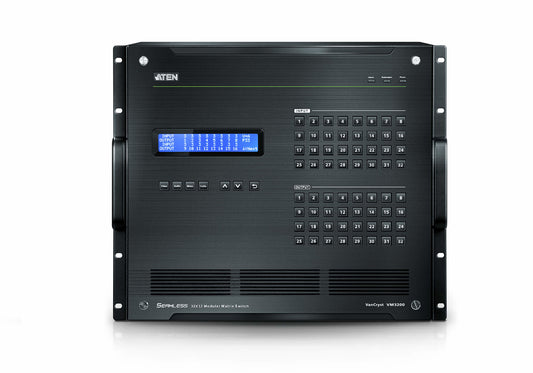 ATEN VM3200-AT-U | VM3200 Modular 32 x 32 Digital Matrix Switch with Scaler