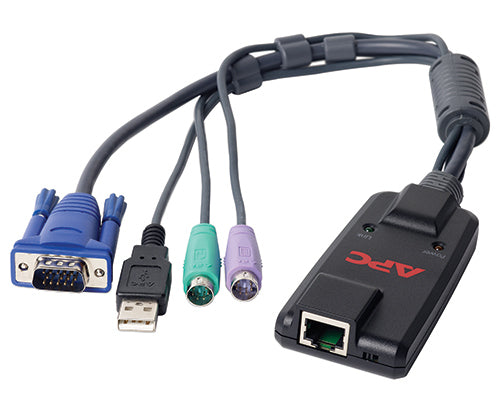 APC KVM-PS2VM | APC NetShelter KVM 2G Server Module, PS/2 with Virtual Media, Racks and Accessories, LCD Monitors and KVM Switches