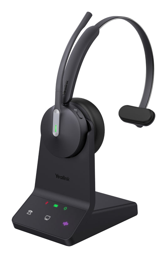 Yealink 1208672 | WH64 Mono UC Headset, Wireless, USB Connection