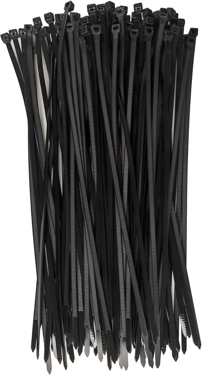 Cable Ties 25cm x 3.6mm | Black | Pack of 100