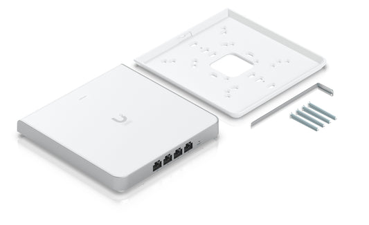 Ubiquiti U6-Enterprise-IW | 4800 Mbps Wi-Fi 6E AP with PoE & 4-Port Switch
