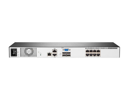 HPE Q1P54A | 1x1x8 G4 KVM IP Console Switch for Remote Server Management