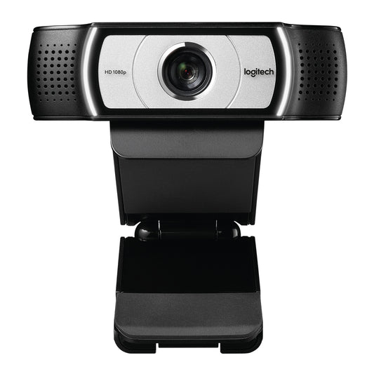Logitech 960-000976 | 1080p USB Webcam, Black, HD Video for Conferencing & Streaming