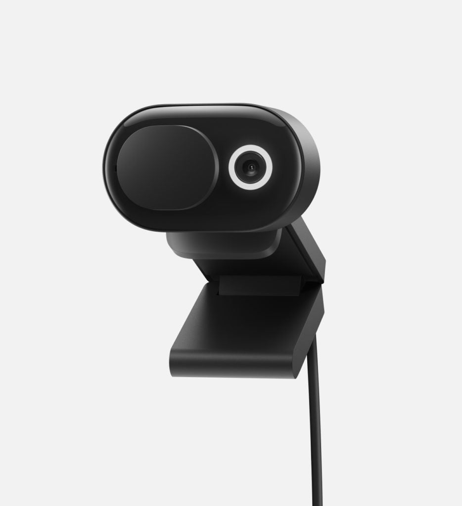 Microsoft 8L3-00009 | Modern Webcam, 1080p HD, 30fps, Teams Certified, Black