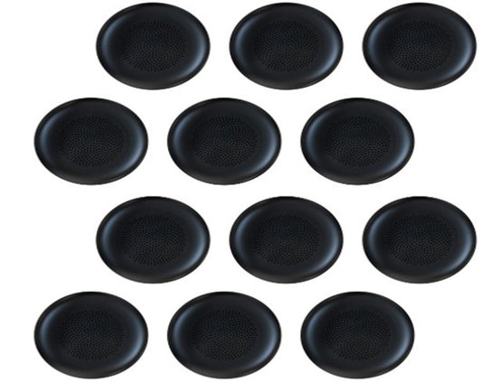Yealink IPY-YHA-LEC-12-NV | IPY-YHA-LEC-12, Replacement Leather Ear Cushion for WH62 & WH66, 12 PCS, Black