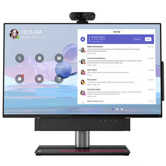 Lenovo 12CN0002AU | ThinkSmart View Plus, 27" Display, Ethernet LAN, Video Conferencing