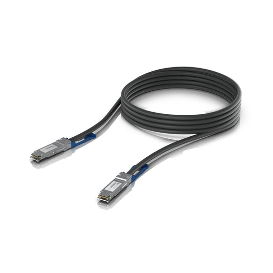 Ubiquiti UACC-DAC-QSFP28-3M | High-Speed InfiniBand/Fibre Optic Cable, 3m, QSFP28