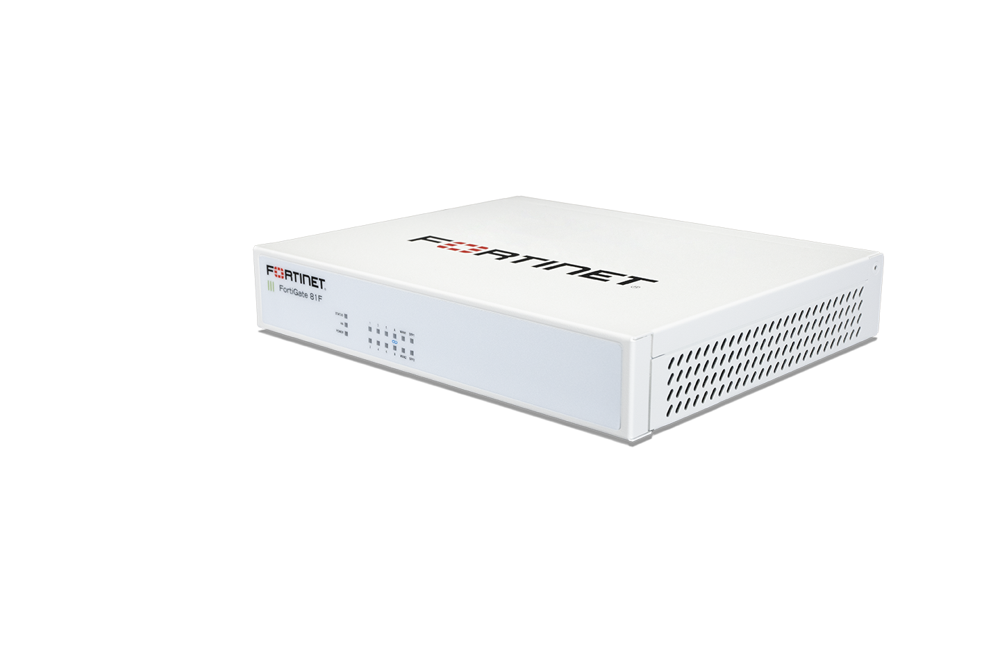 Fortinet FortiGate-81F FG-81F white security appliance with GE RJ45 ports